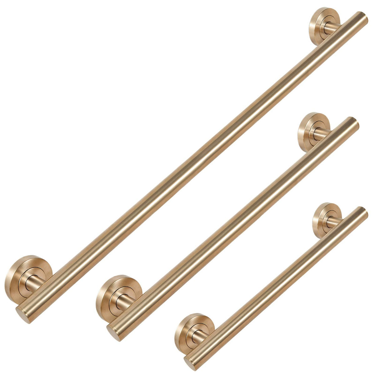 Bath Shower Safety Grab Bar, 3 Pack 18'' 24'' 36'' SG009-SET-36-CB