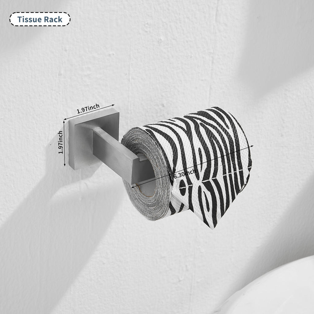 Bathroom Hardware Set T-0707-Nickel