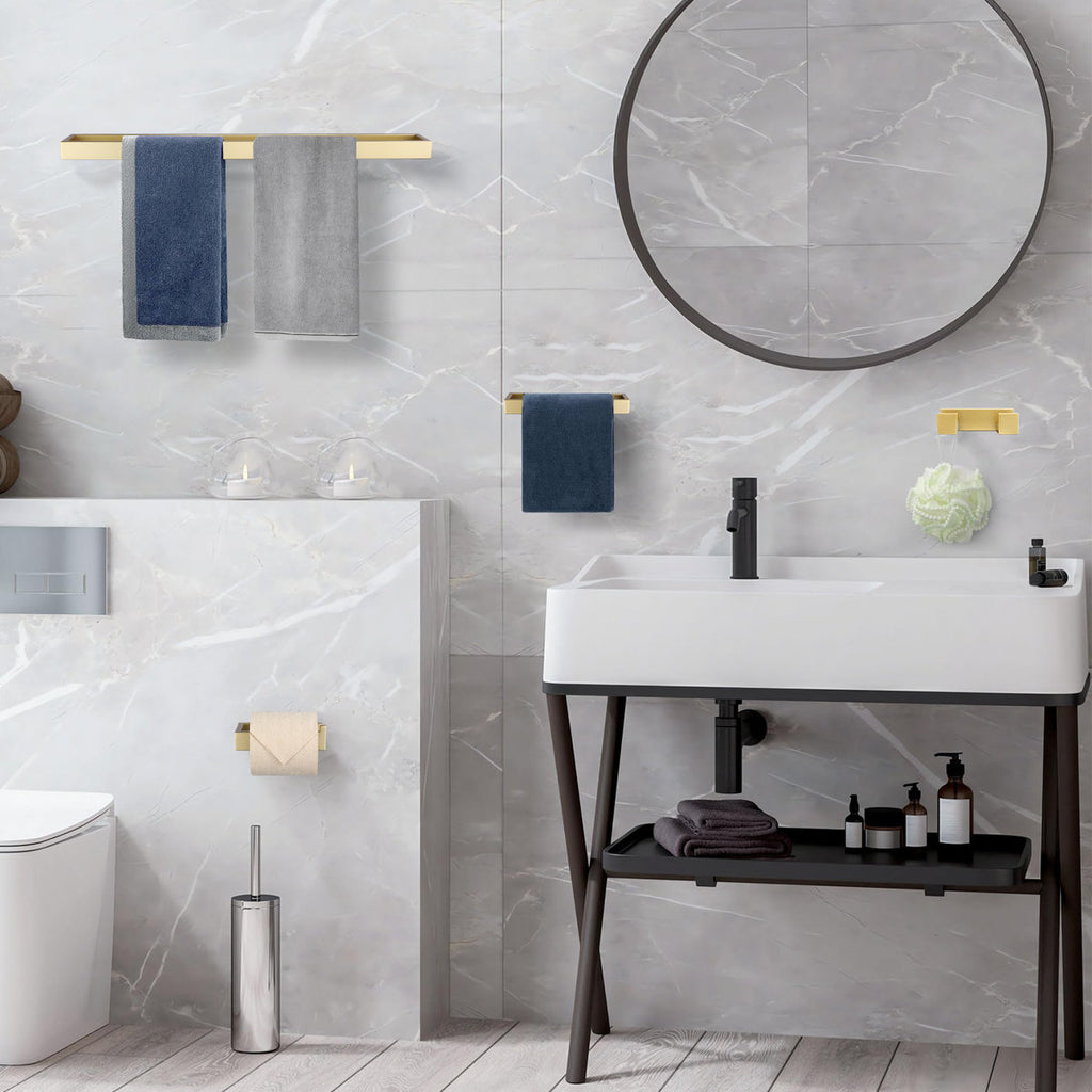Bathroom Hardware Set (Set of 4) Q8-JS-4-Piece