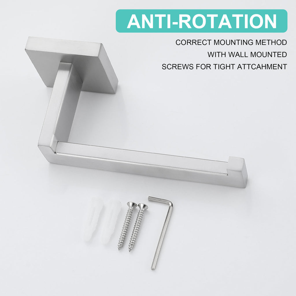 Bathroom Toilet Paper Holder Wall Mount Q702-BR