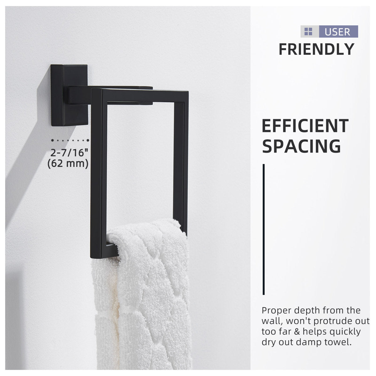 Bathroom Towel Ring Wall Mounted GB8103