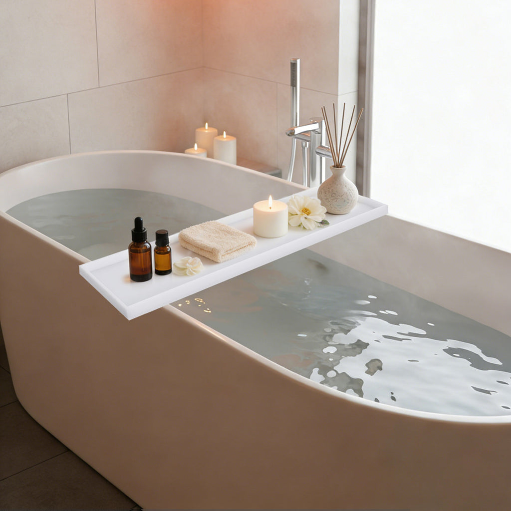 Bathtub Tray, Acrylic Bathtub Tray, Bath Tub Shelf for Bathroom