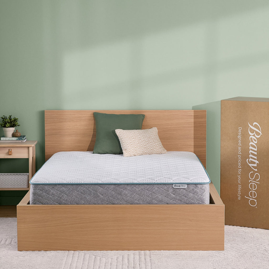 BeautySleep Slumber Time Medium Firm 10" Hybrid Mattress in a Box