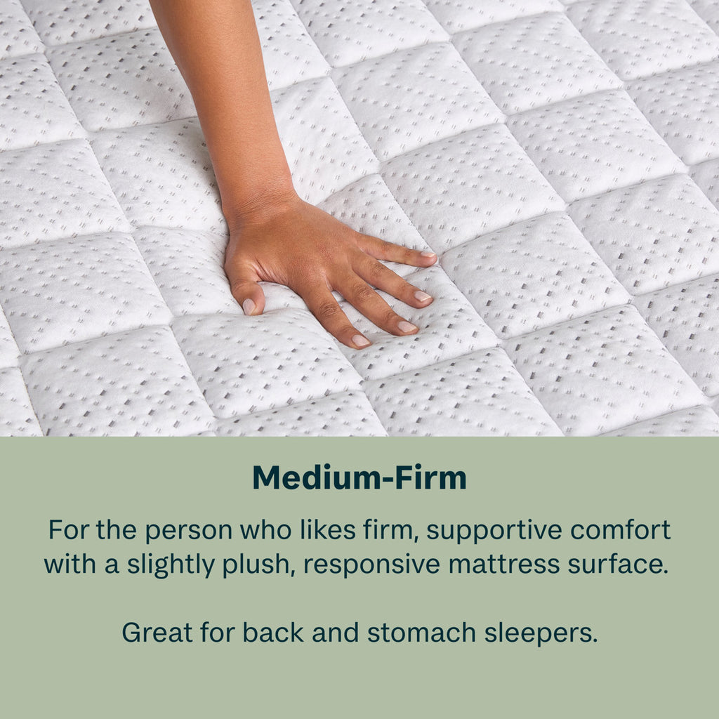 BeautySleep Slumber Time Medium Firm 10" Hybrid Mattress in a Box