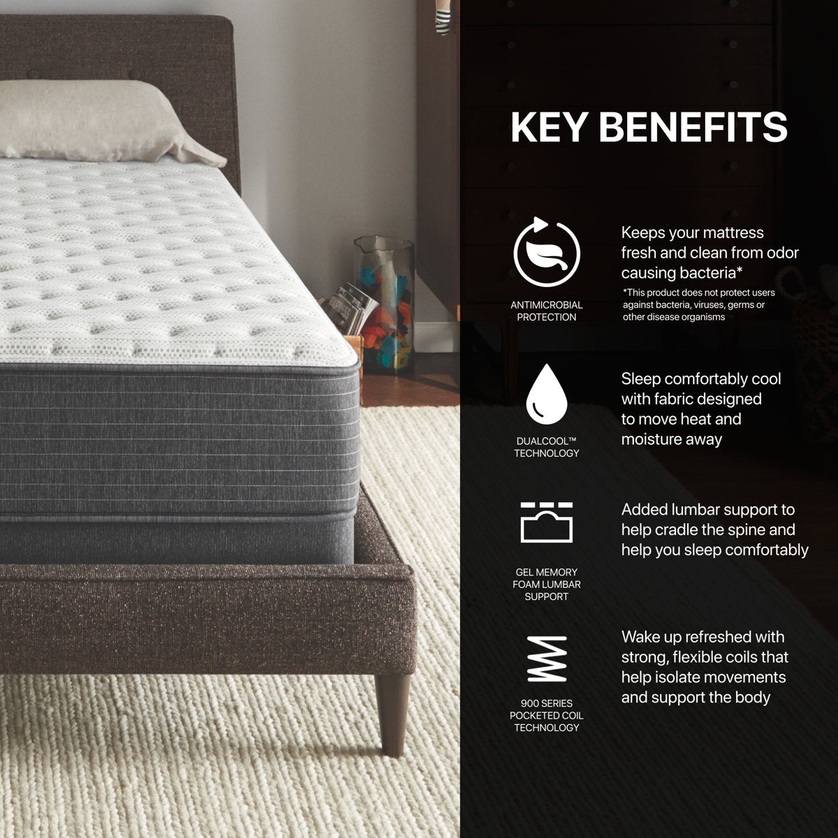Beautyrest Silver BRS900 Extra Firm 12" Innerspring Mattress