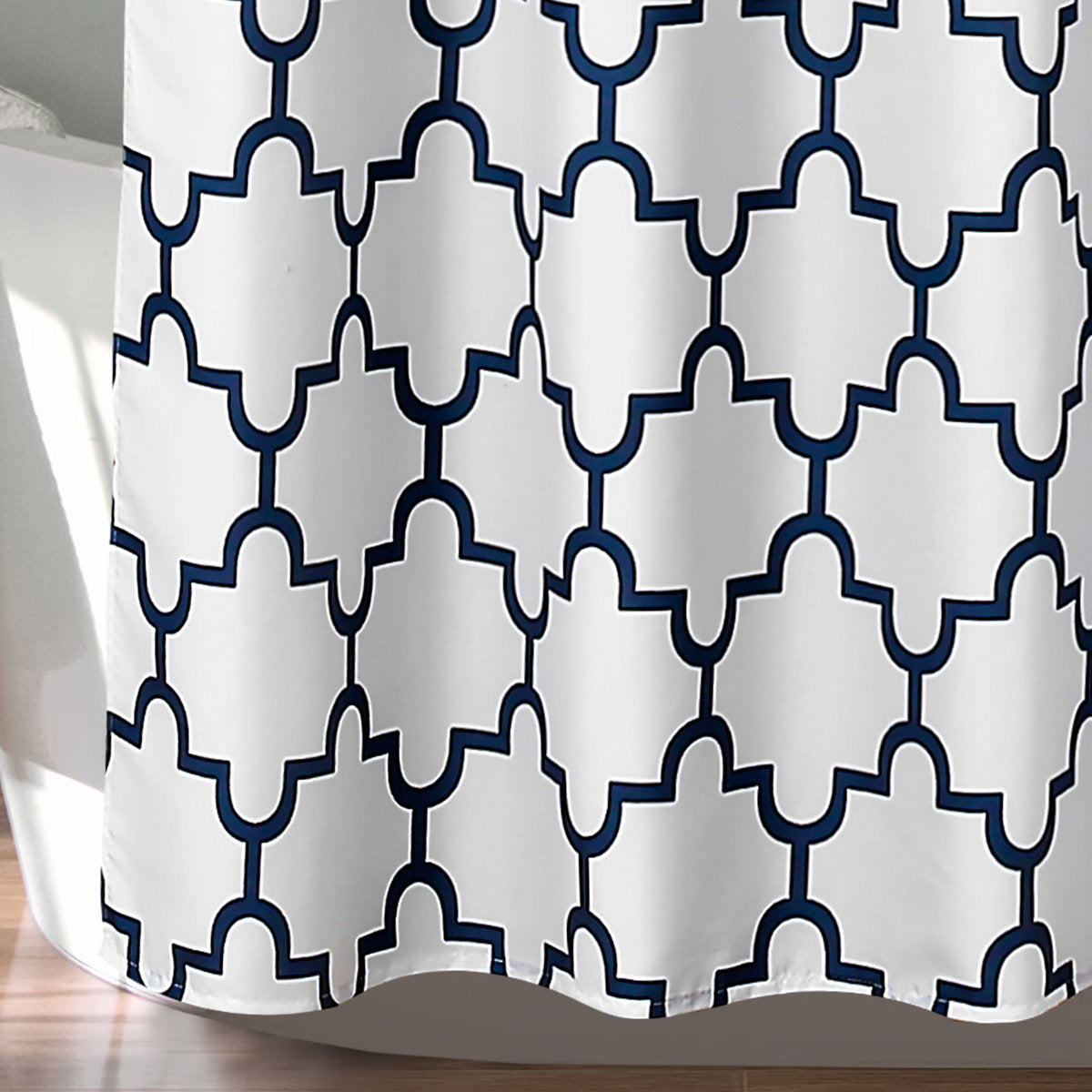 Bellagio Geometric Shower Curtain