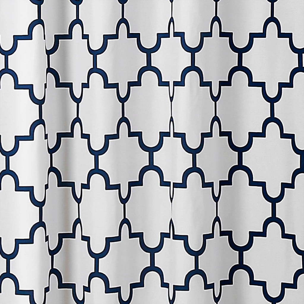 Bellagio Geometric Shower Curtain