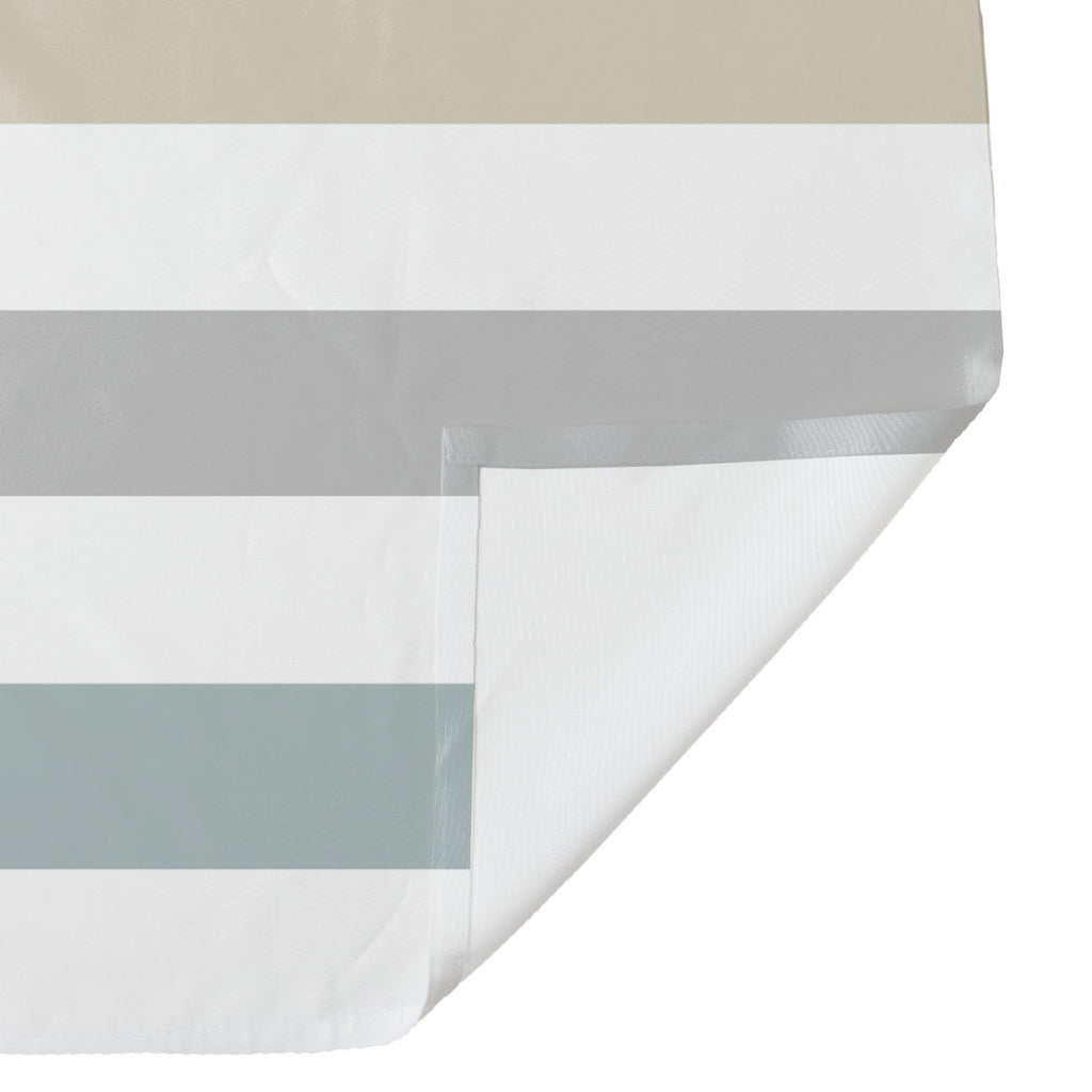 Boucher Striped Single Shower Curtain