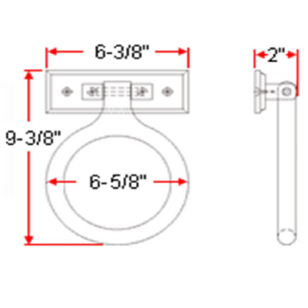 Bradford Towel Ring 561191