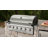 Brand-Man 40-Inch Drop-In 6-Burner Propane Grill, Convertible to Natural Gas, Heavy Duty 304 Stainless Steel Grill Head with Enameled Cast Iron Grates, 60,000BTUs for Kitchen & Outdoor BBQ Island