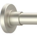 Brushed Nickel Shower Curtain Rods - 31-80 Inch Spring Tension Shower Rods for Bathroom, Adjustable, No Drilling, No Rust, Stainless Steel