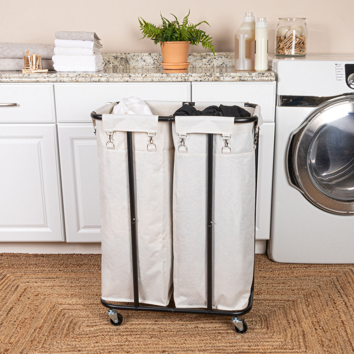Canvas Laundry Sorter