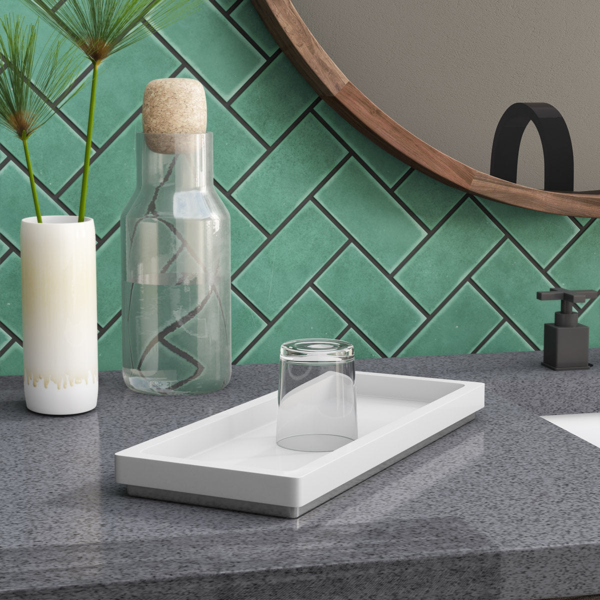 Ceramic / Porcelain Bathroom Tray