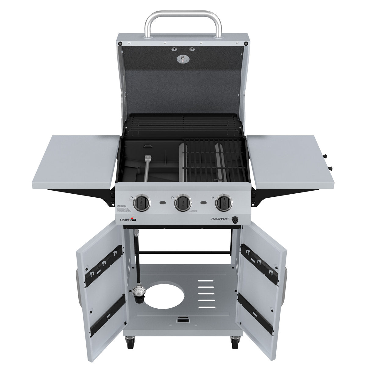 Charbroil Performance Series 3-Burner Propane Gas Grill Cabinet