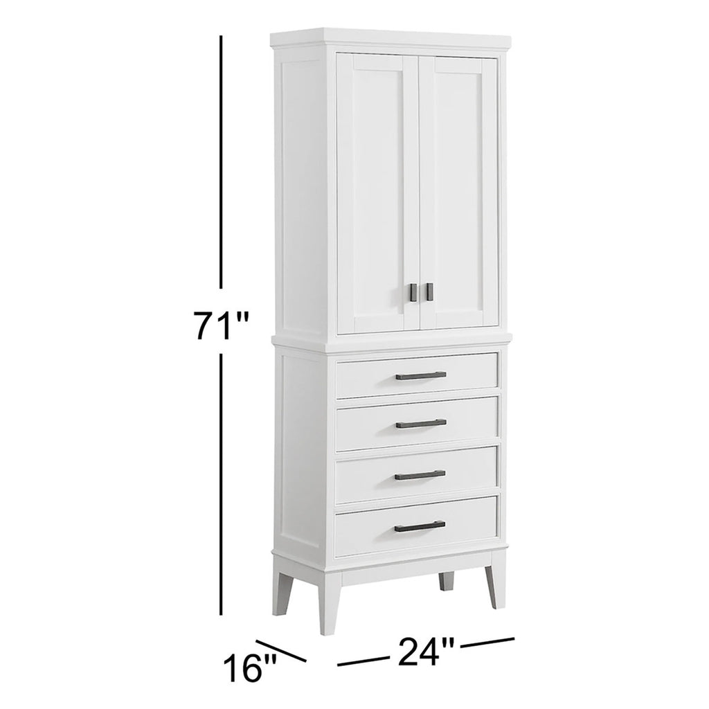 Charley Freestanding Linen Cabinet