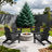 Clitheroe Foldable HDPE Adirondack Chair