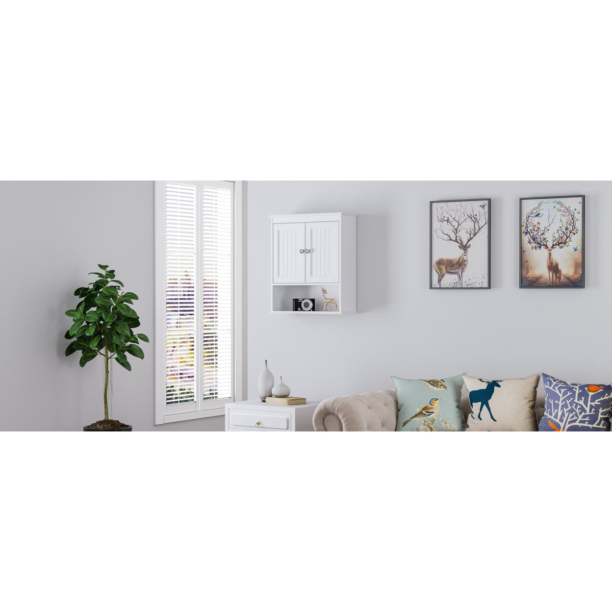 Cloughmills Wall Bathroom Cabinet