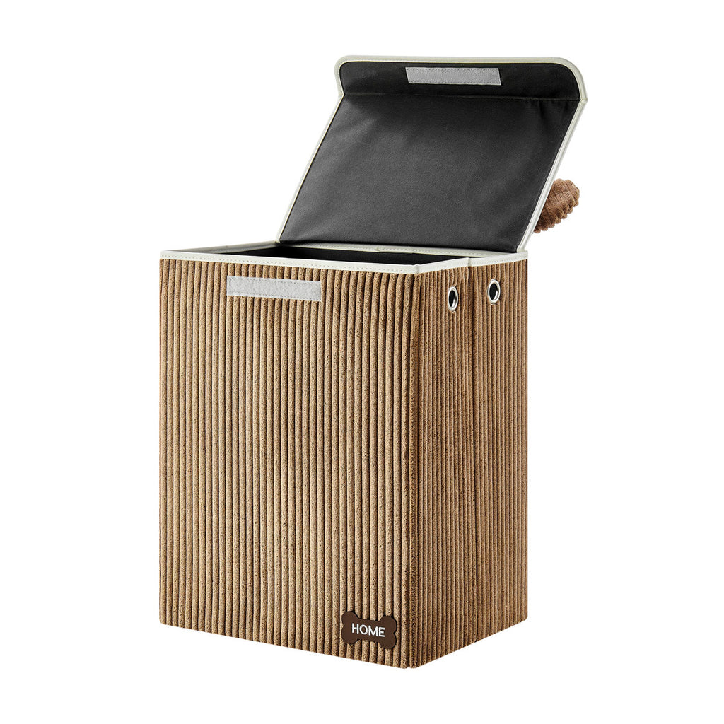 Collapsible Laundry Hamper with Lid