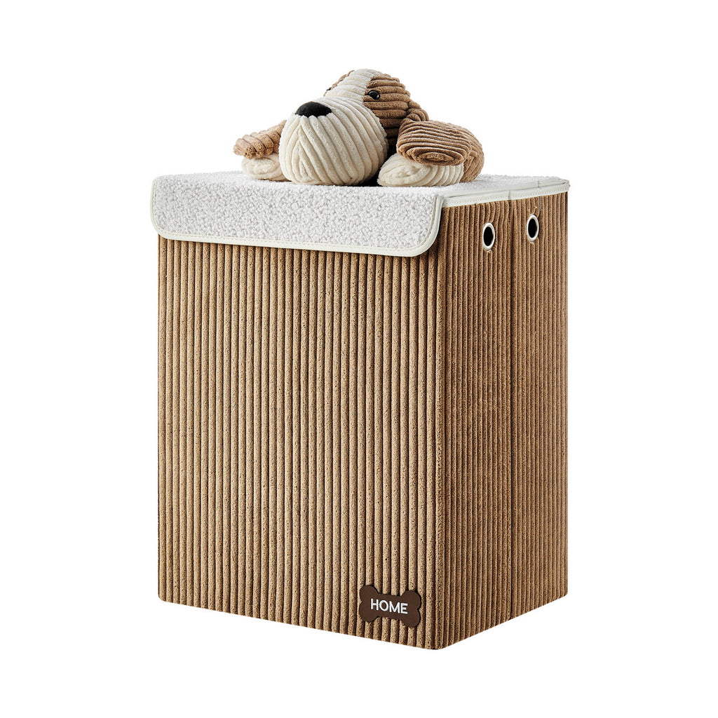 Collapsible Laundry Hamper with Lid
