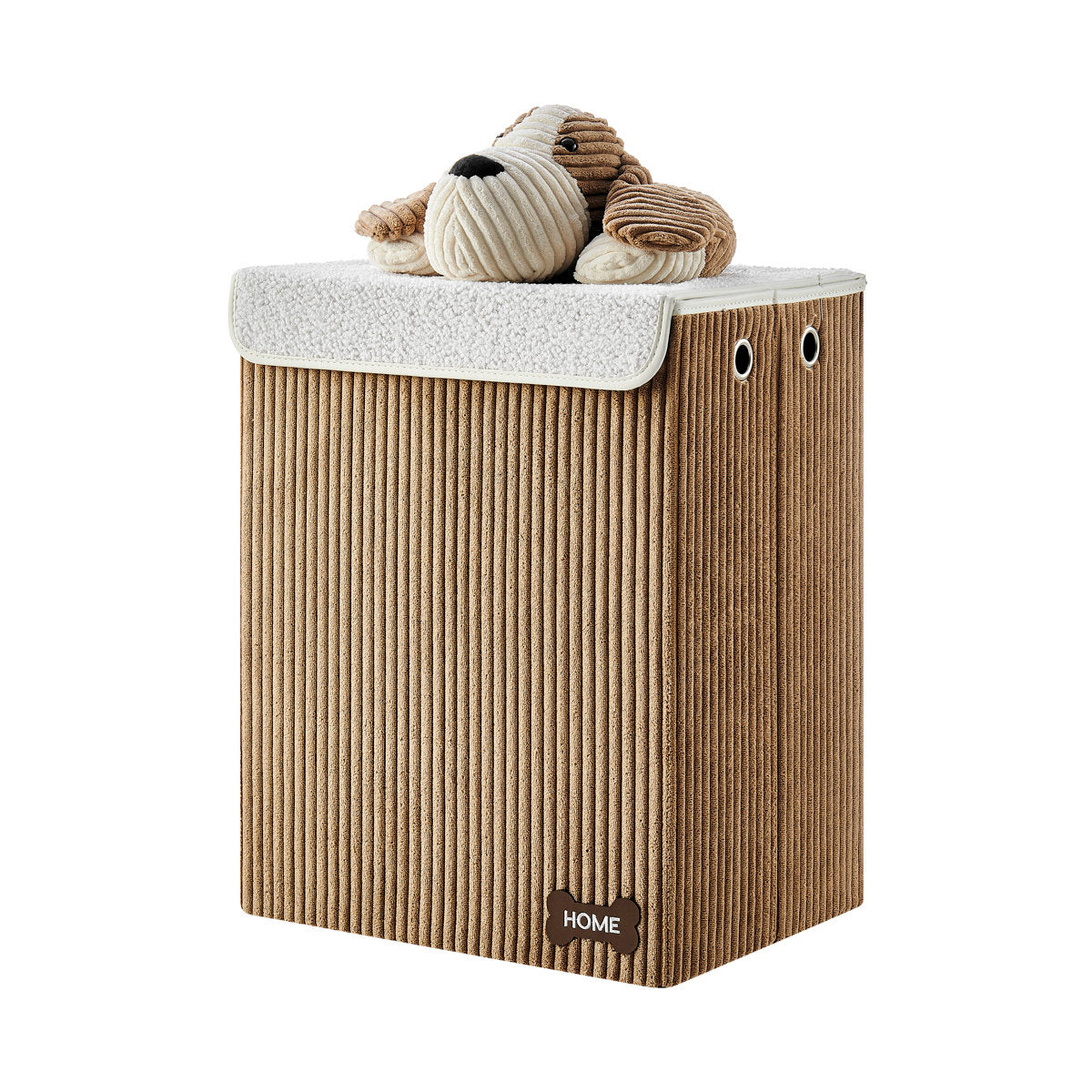Collapsible Laundry Hamper with Lid