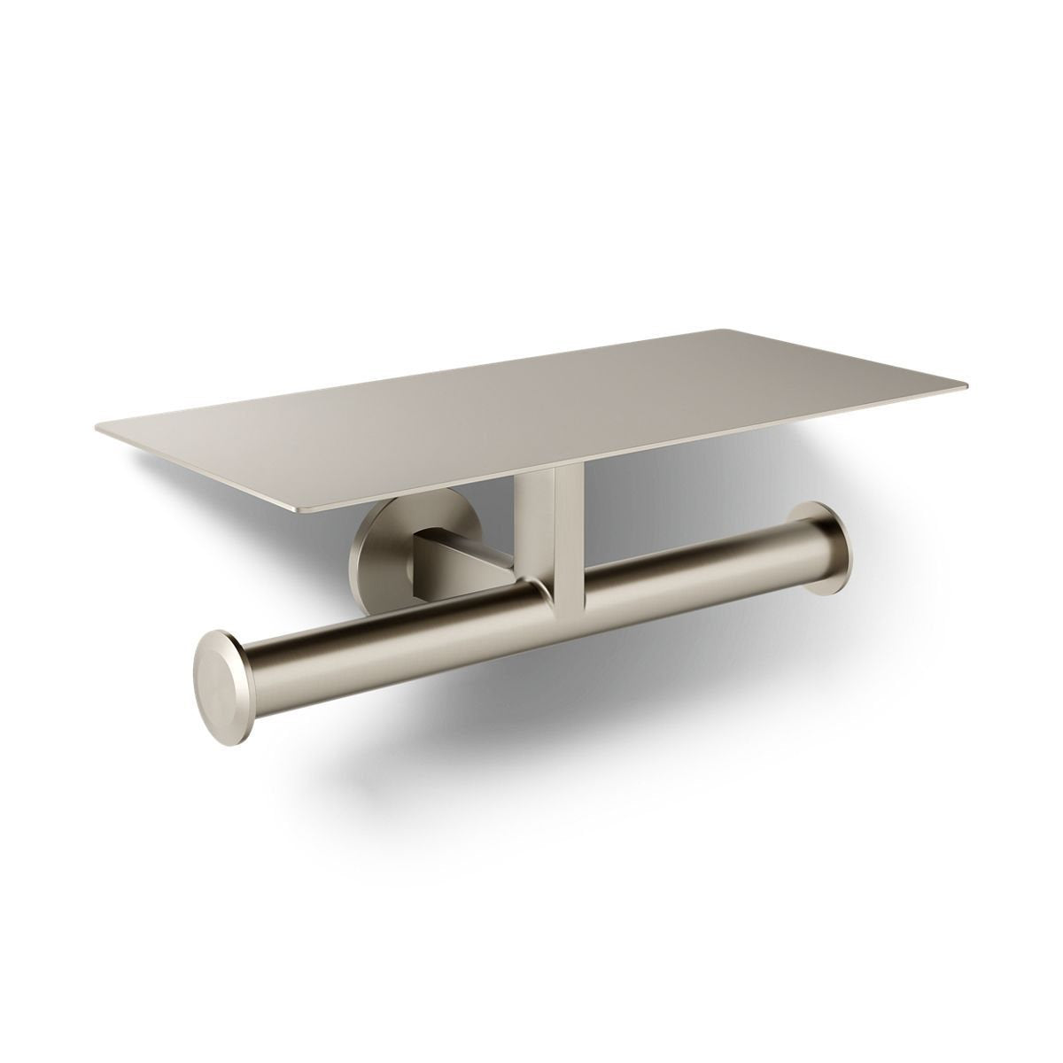 Components Covered Double Toilet Tissue Holder K-78384-BN