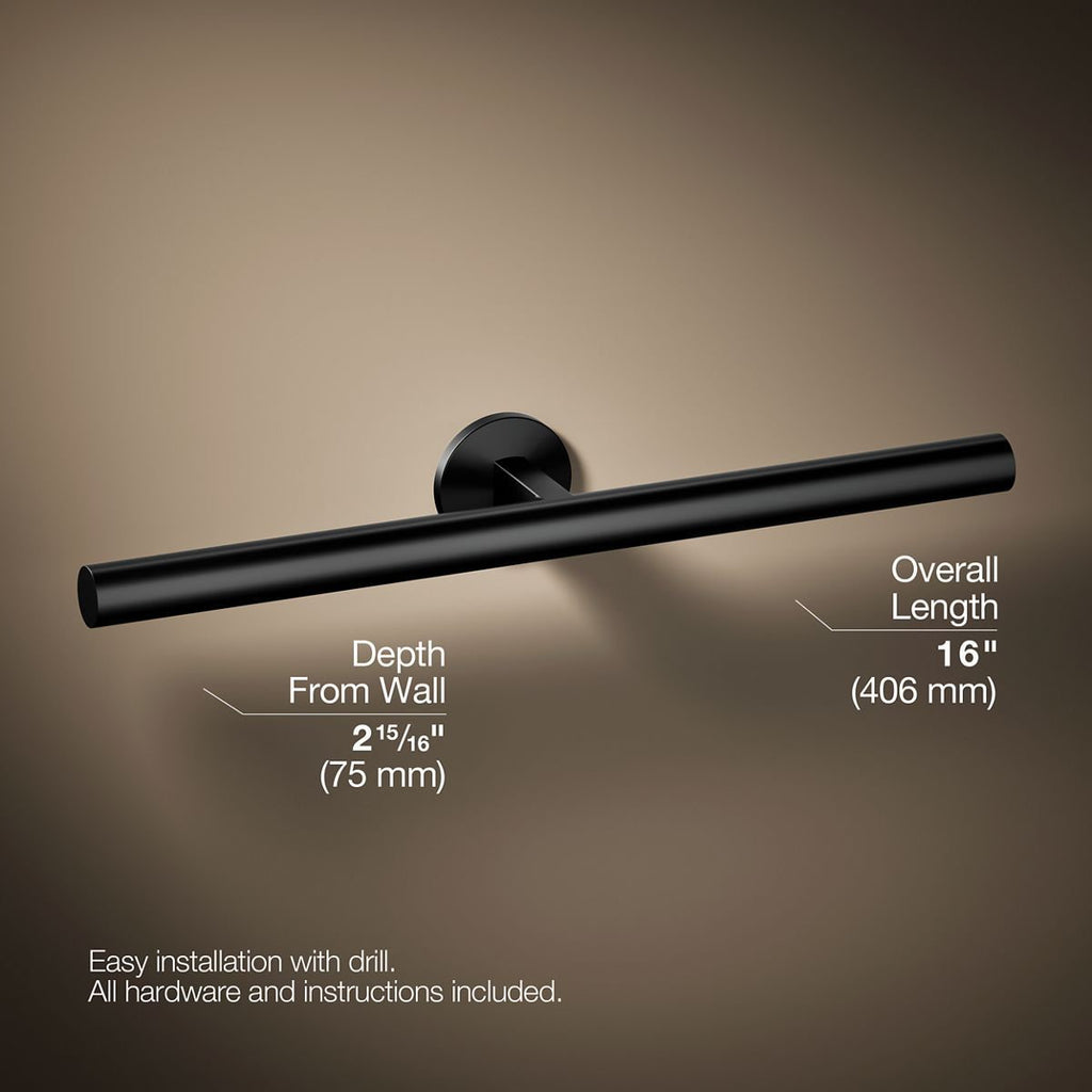 Components Double Towel Arm K-78379-BL