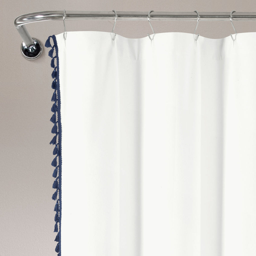 Cotton Blend Shower Curtain