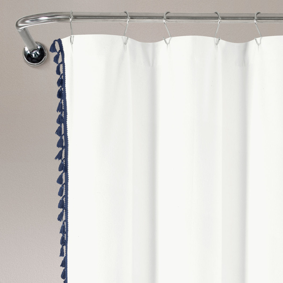 Cotton Blend Shower Curtain
