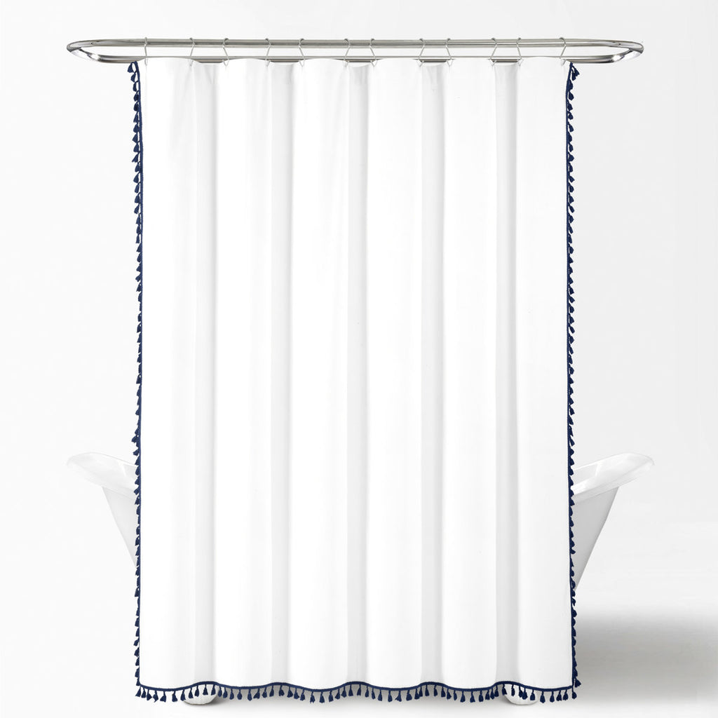 Cotton Blend Shower Curtain