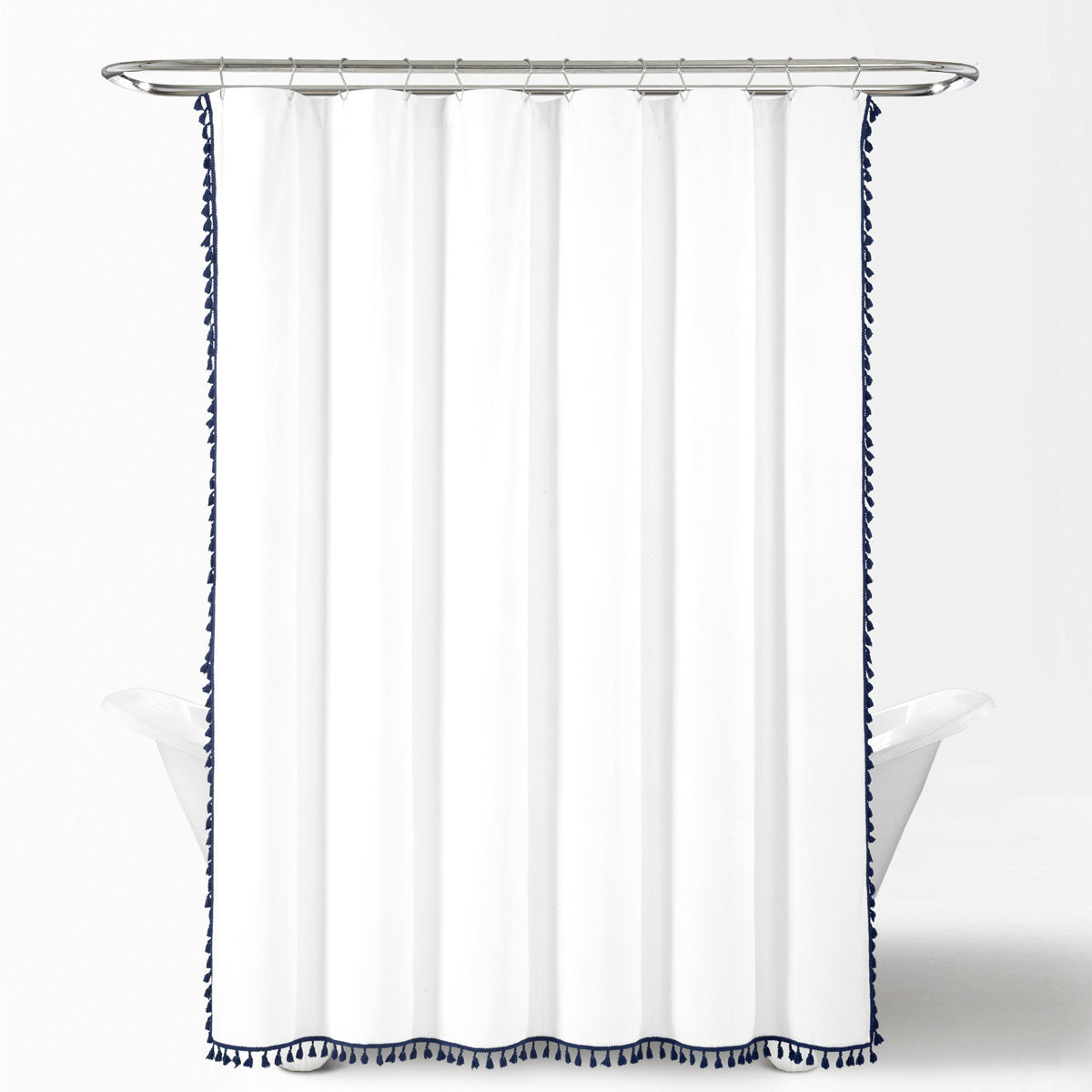 Cotton Blend Shower Curtain