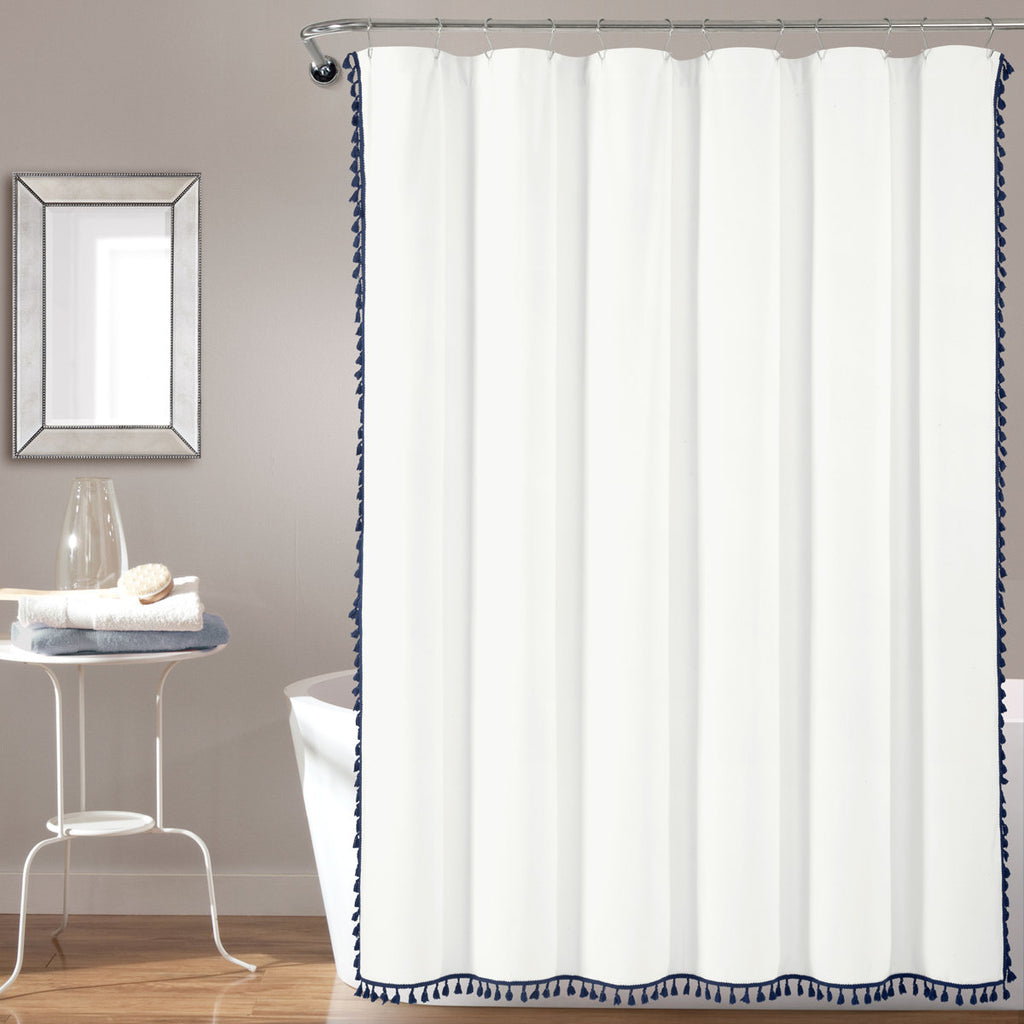 Cotton Blend Shower Curtain