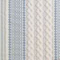 Cotton Printed Shower Curtain With Chenille