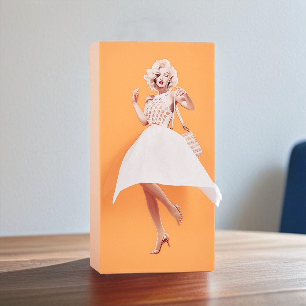 Creative Lady Skirt Tissue Box Cover