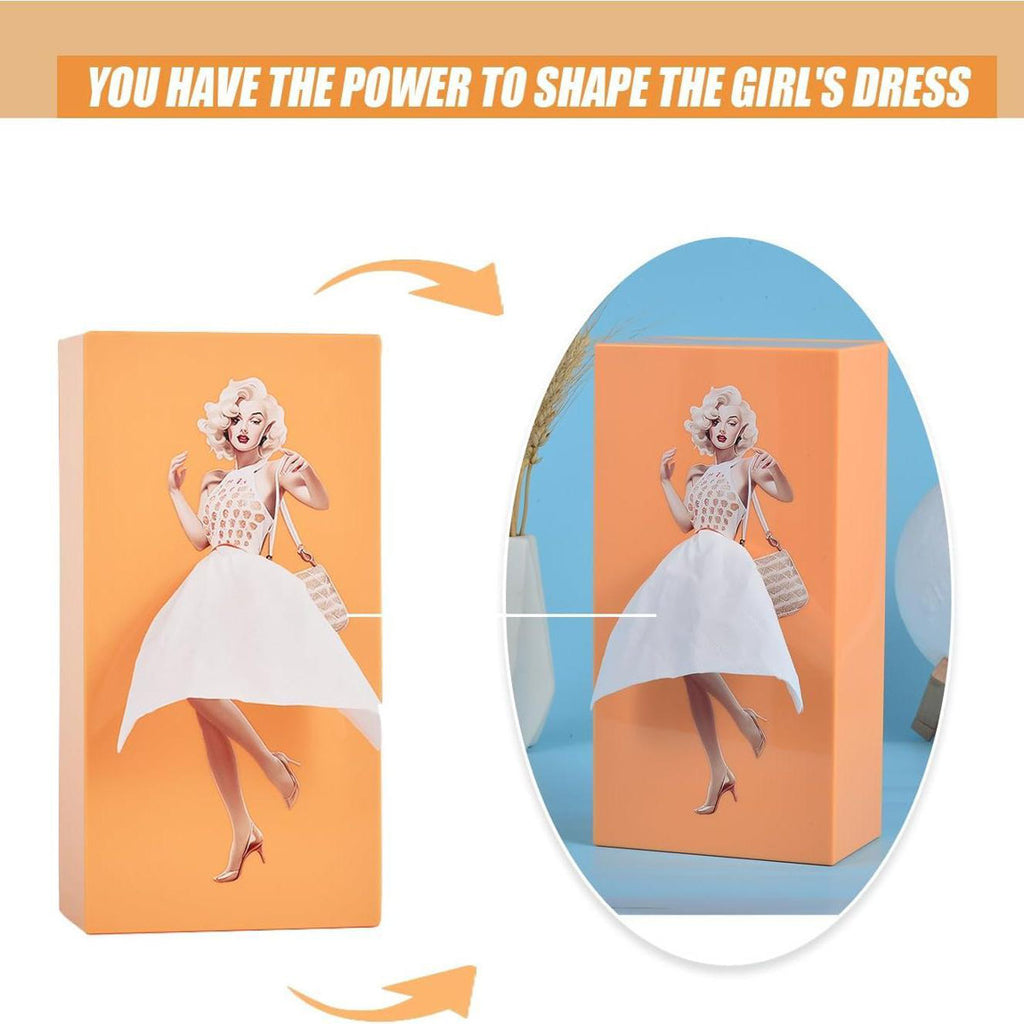 Creative Lady Skirt Tissue Box Cover