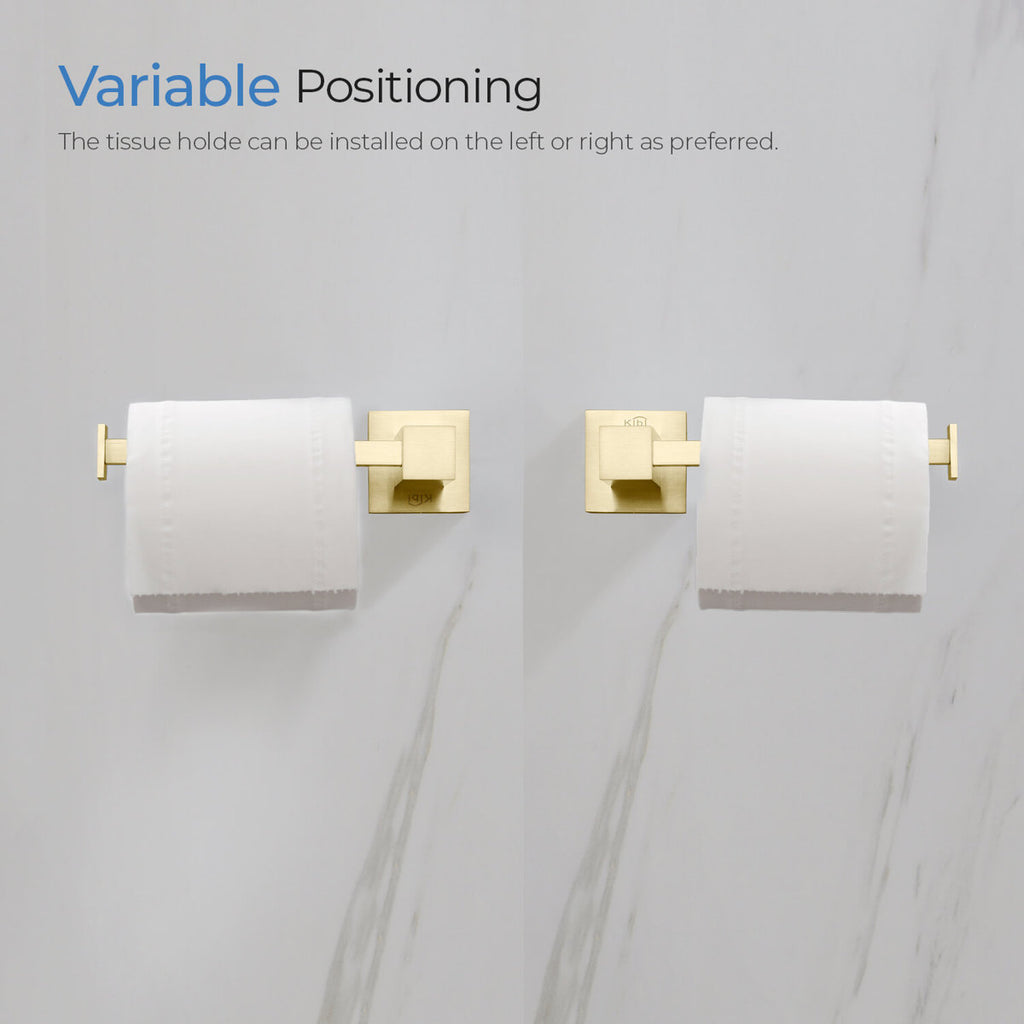 Cube Wall Mounted Toilet Paper Holder KBA1502BG