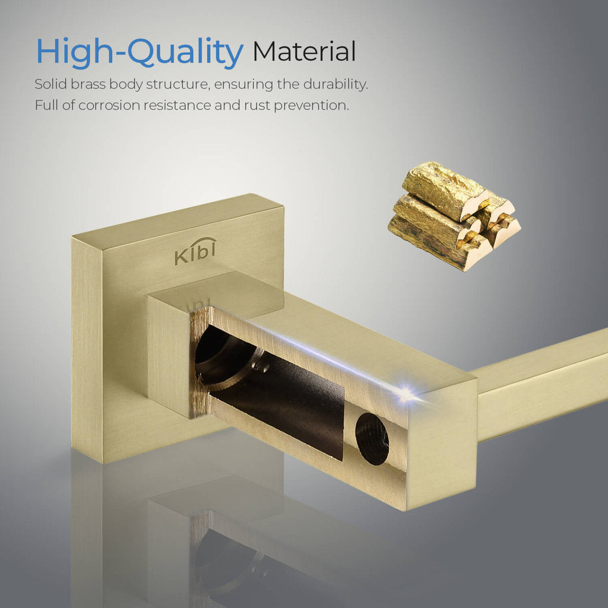Cube Wall Mounted Toilet Paper Holder KBA1502BG