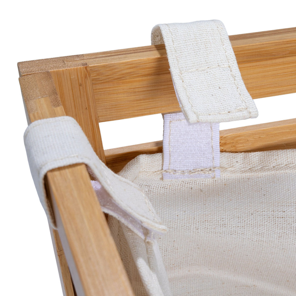 Darcy Bamboo Laundry Hamper