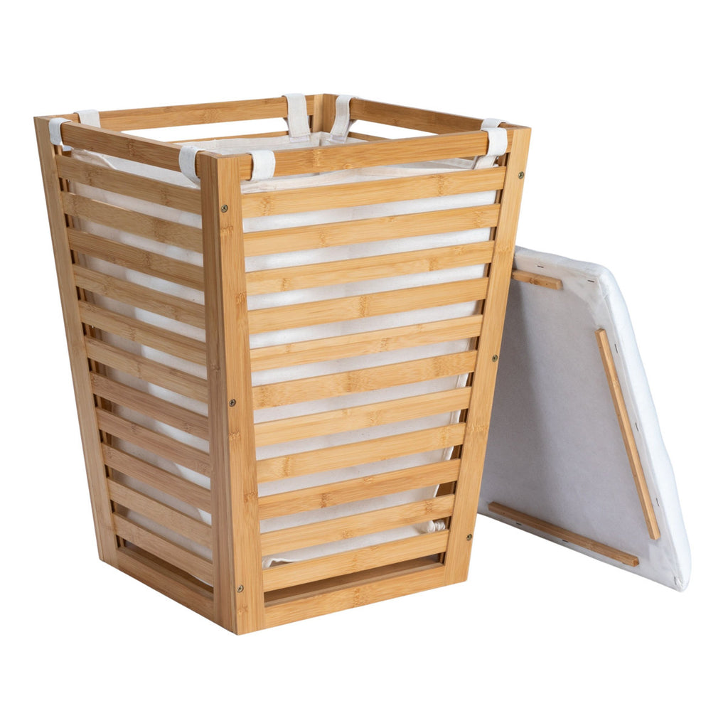 Darcy Bamboo Laundry Hamper