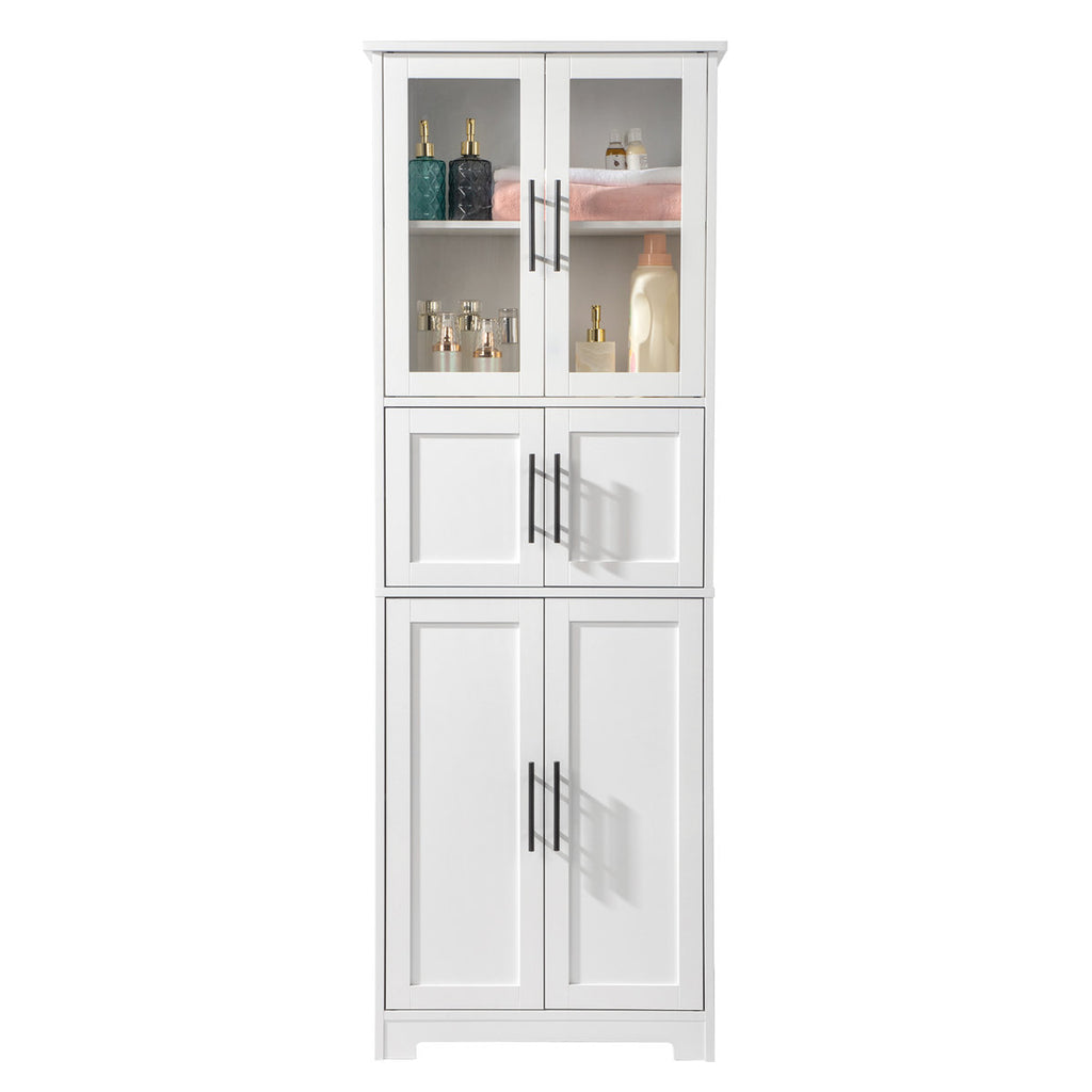 Deno Freestanding Linen Cabinet
