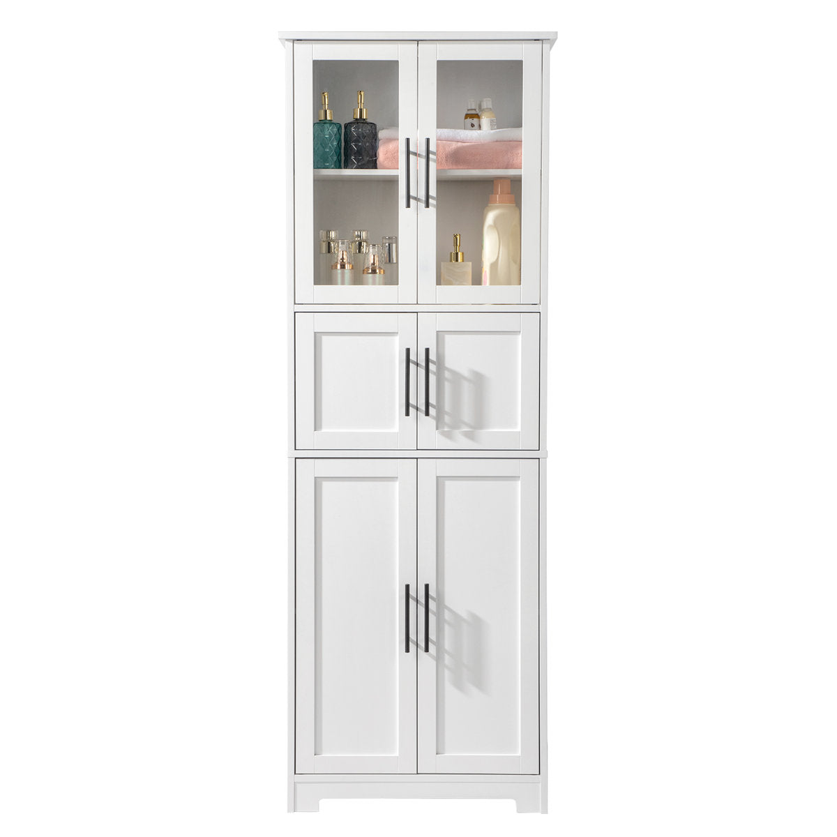 Deno Freestanding Linen Cabinet