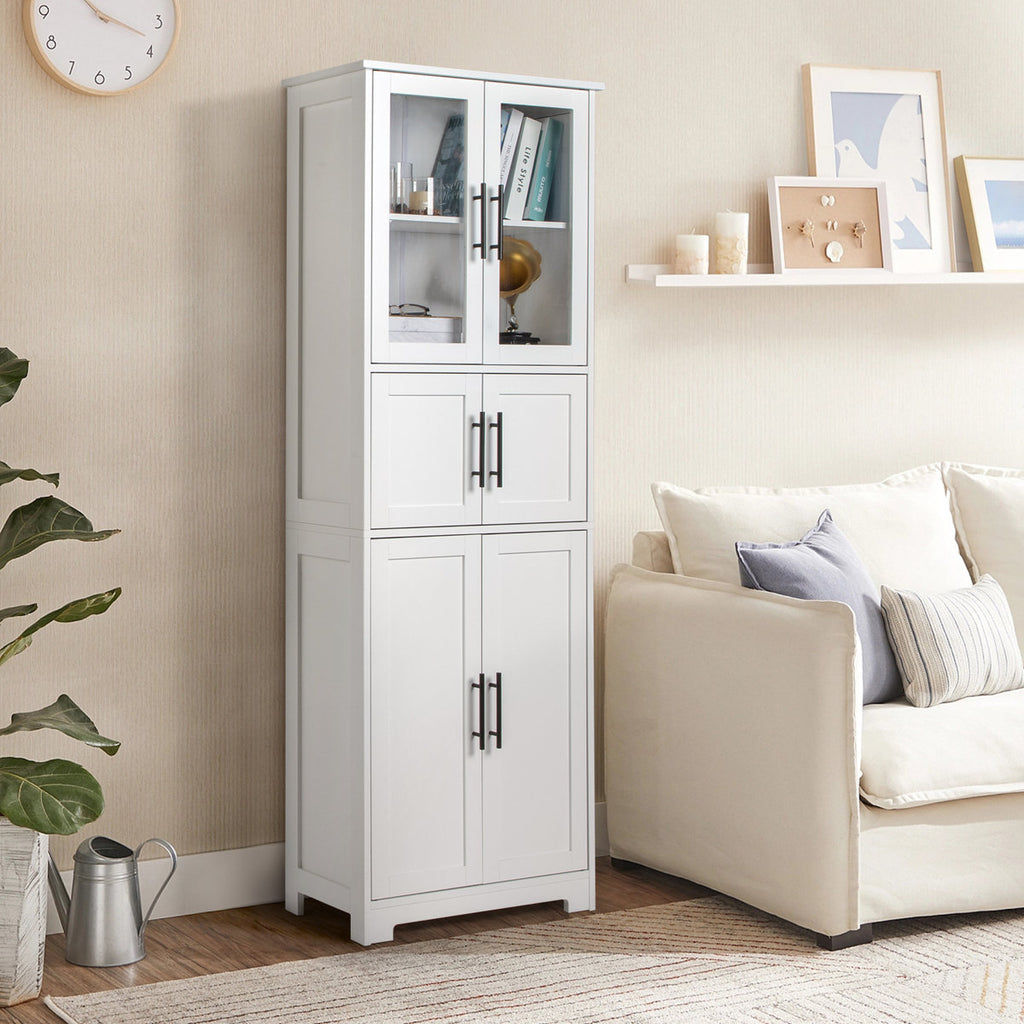 Deno Freestanding Linen Cabinet