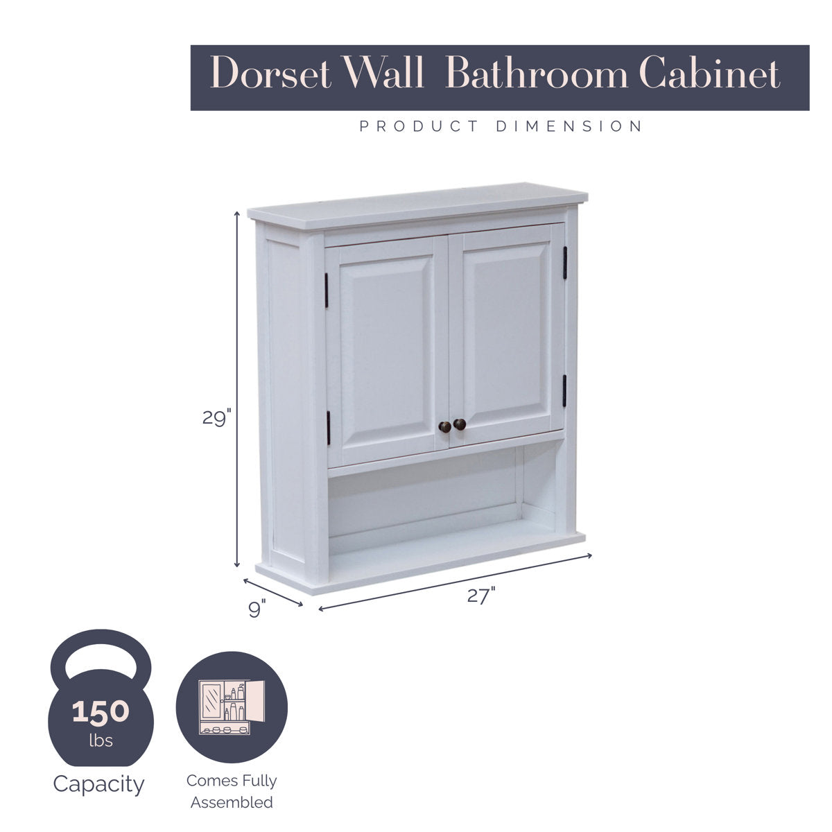 Dorset Freestanding Over The Toilet Storage