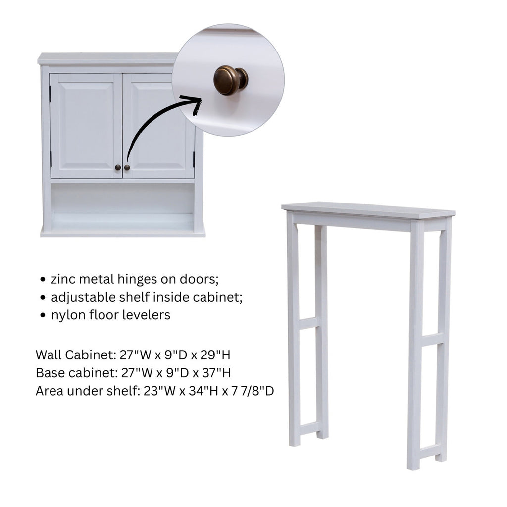 Dorset Freestanding Over The Toilet Storage
