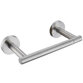 Double Post Pivoting Wall Mounted Towel Bar Toilet Paper Holder Bath Hardware Accessory TPH-2001-BN