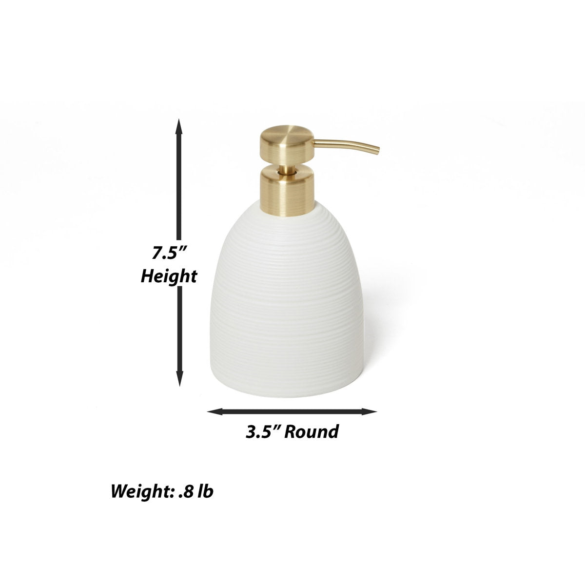 Dubai (brass trim) Lotion Pump