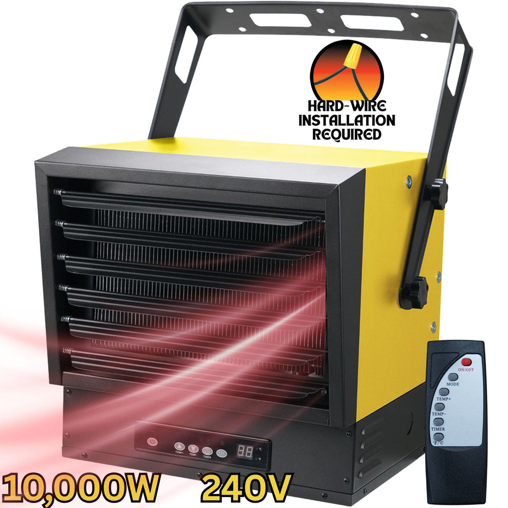 Dura Heat 240 Volt Hard-Wired Electric Garage Heater Remote, 10000 Watt - EWH9800