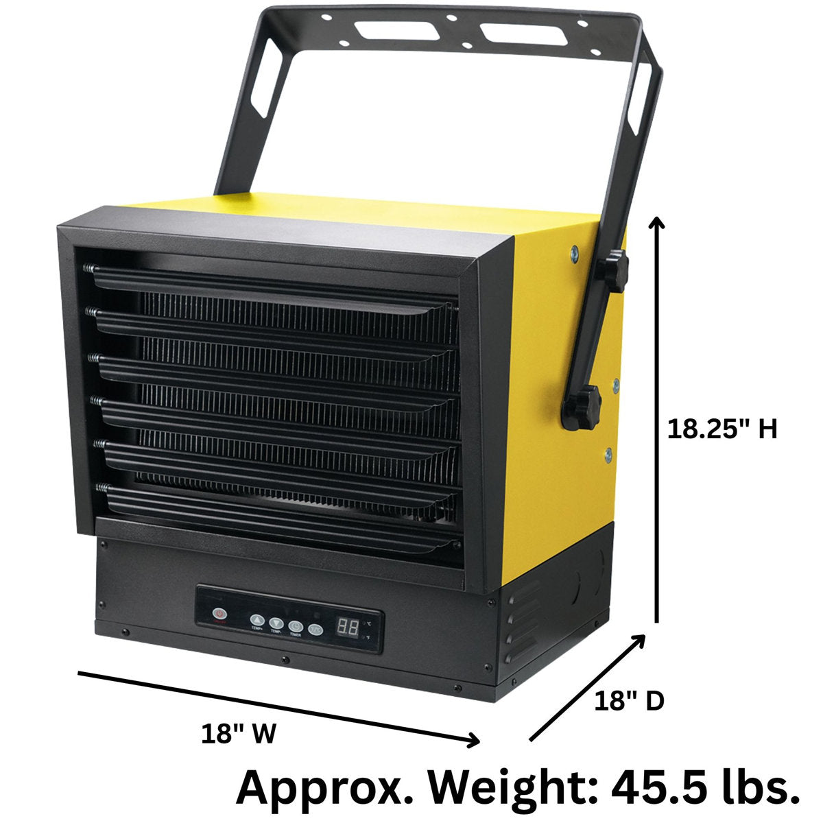 Dura Heat 240 Volt Hard-Wired Electric Garage Heater Remote, 10000 Watt - EWH9800