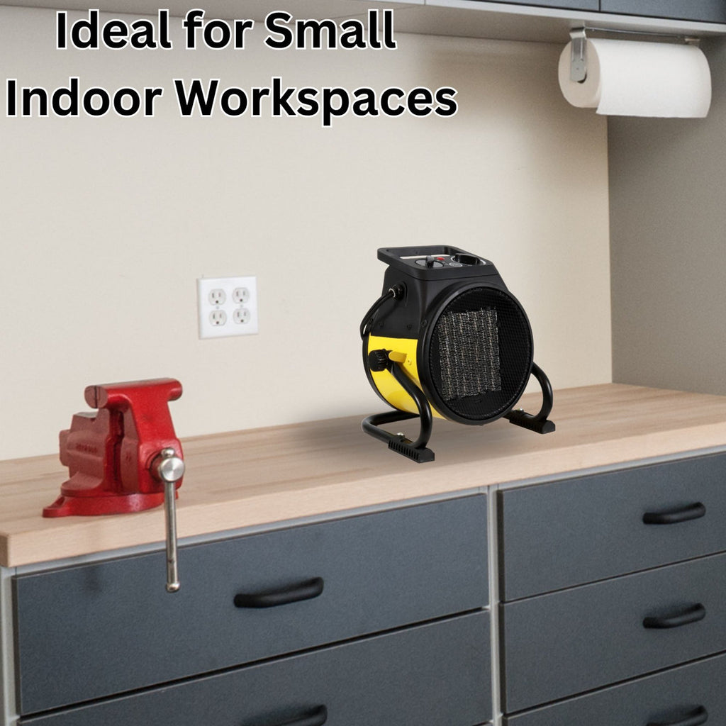 Dura Heat Electric Workspace Heater, 1500W, Heats Up To 250 Sq Ft - EUH1465