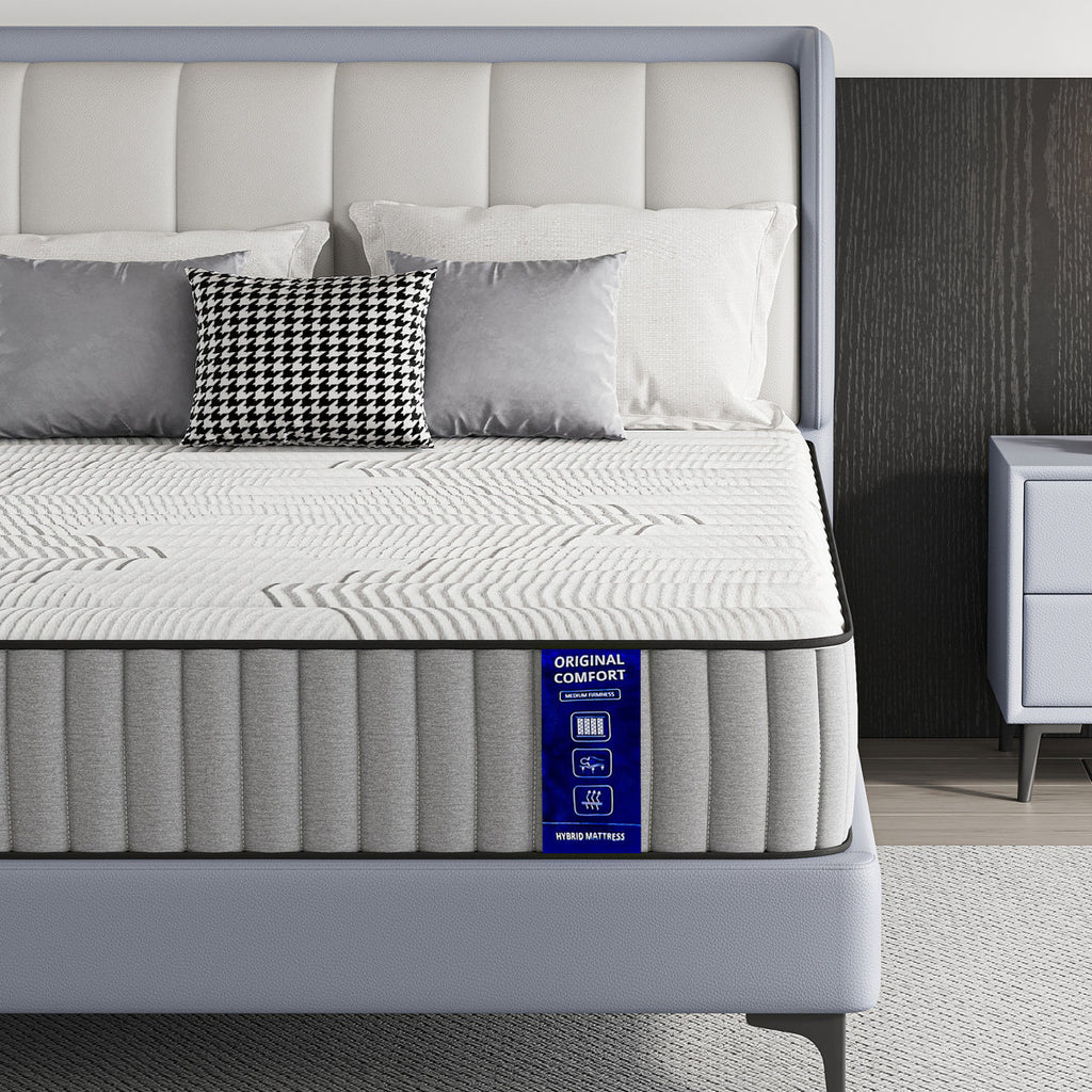 EGOHOME 10.5" Medium Hybrid Mattress