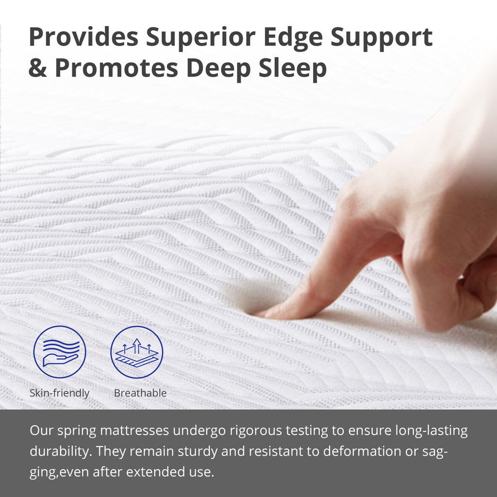 EGOHOME 12" Medium Hybrid Mattress
